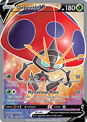 Orbeetle V Vivid Voltage Pokemon Card