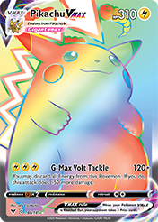 Pikachu VMAX Vivid Voltage Pokemon Card