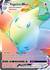 Togekiss VMAX Vivid Voltage Pokemon Card