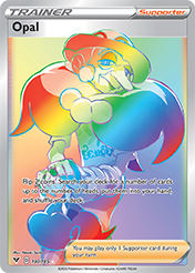 Opal Vivid Voltage Pokemon Card