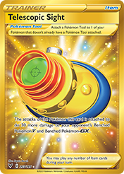 Telescopic Sight Vivid Voltage Pokemon Card