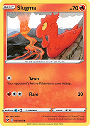 Slugma Vivid Voltage Pokemon Card