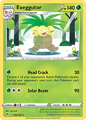 Exeggutor Vivid Voltage Card List