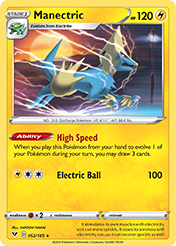 Manectric Vivid Voltage Pokemon Card
