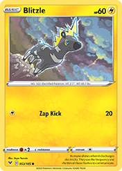 Blitzle Vivid Voltage Pokemon Card