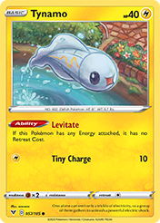 Tynamo Vivid Voltage Pokemon Card
