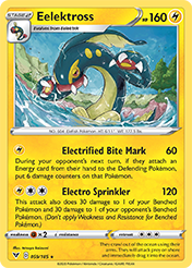Eelektross Vivid Voltage Pokemon Card