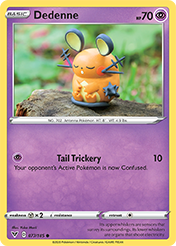 Dedenne Vivid Voltage Pokemon Card