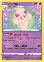 Alcremie Vivid Voltage Pokemon Card
