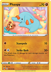 Phanpy Vivid Voltage Pokemon Card