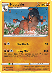 Mudsdale Vivid Voltage Pokemon Card