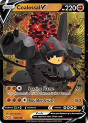 Coalossal V Vivid Voltage Pokemon Card