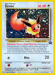 Eevee Wizards Black Star Promos Pokemon Card