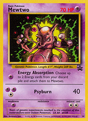 Mewtwo Wizards Black Star Promos Card List