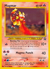 Magmar Wizards Black Star Promos Pokemon Card