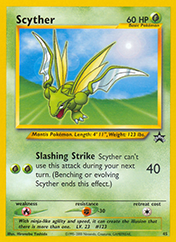 Scyther Wizards Black Star Promos Pokemon Card