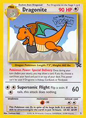 Dragonite Wizards Black Star Promos Pokemon Card