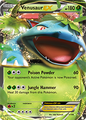 Venusaur-EX XY Card List