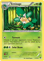 Simisage XY Card List