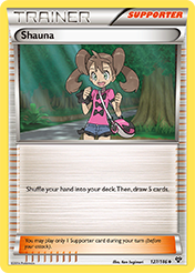 Shauna XY Pokemon Card