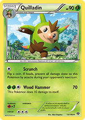 Quilladin XY Card List