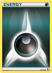Darkness Energy XY Pokemon Card
