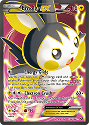 Emolga-EX XY Pokemon Card