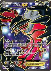 Yveltal-EX XY Pokemon Card