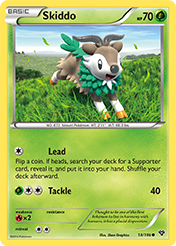 Skiddo XY Card List