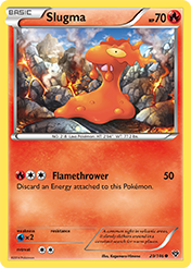 Slugma XY Pokemon Card