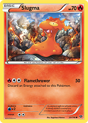 Slugma XY Card List