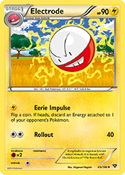 Electrode XY Pokemon Card