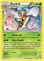Beedrill XY Pokemon Card