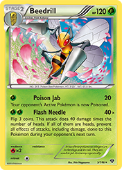 Beedrill XY Card List