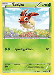 Ledyba XY Pokemon Card