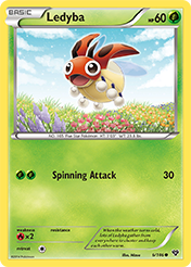 Ledyba XY Card List