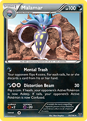 Malamar XY Pokemon Card