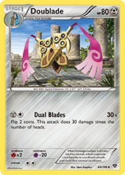 Doublade XY Pokemon Card