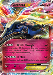 Xerneas-EX XY Pokemon Card