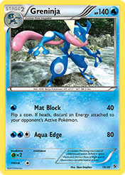 Greninja Kalos Starter Set Card List