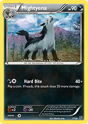 Mightyena Kalos Starter Set Card List