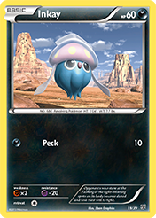Inkay Kalos Starter Set Pokemon Card