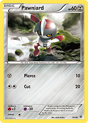 Pawniard Kalos Starter Set Pokemon Card