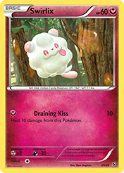 Swirlix Kalos Starter Set Pokemon Card