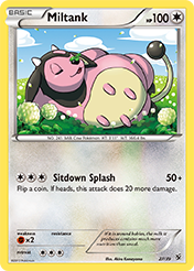 Miltank Kalos Starter Set Pokemon Card