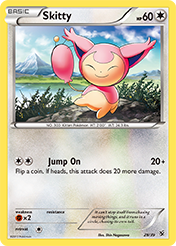 Skitty Kalos Starter Set Pokemon Card