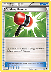 Crushing Hammer Kalos Starter Set Pokemon Card