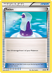 Potion Kalos Starter Set Pokemon Card
