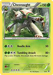 Chesnaught Kalos Starter Set Card List