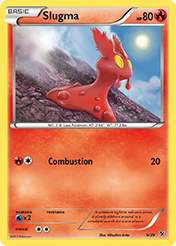 Slugma Kalos Starter Set Pokemon Card